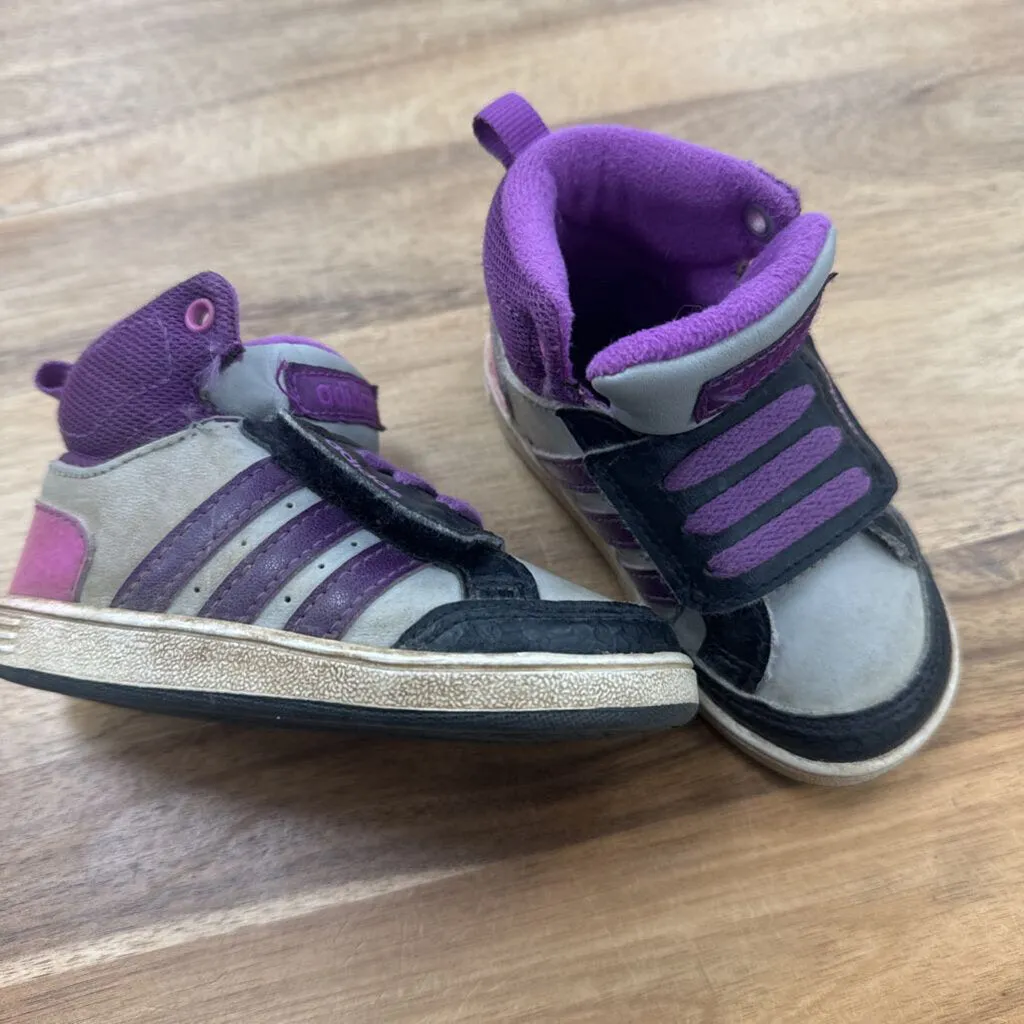 Adidas - Infant Active Shoes - : Purple / Black / Grey / Pink-infant-5T