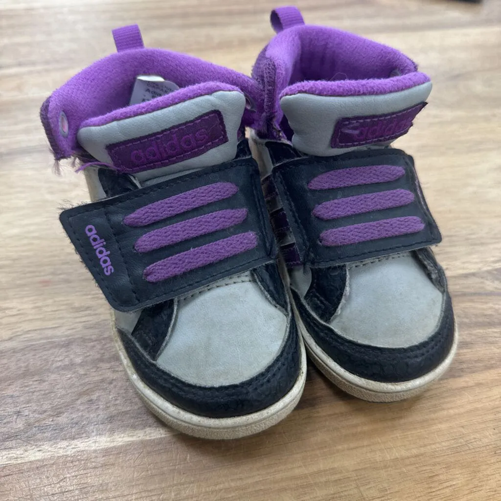 Adidas - Infant Active Shoes - : Purple / Black / Grey / Pink-infant-5T