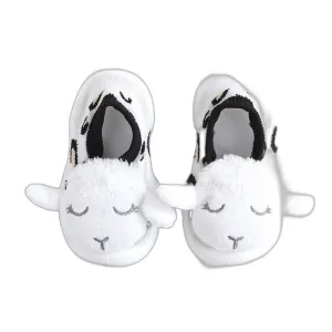 Baby Doll Sock Shoes - White Sheep