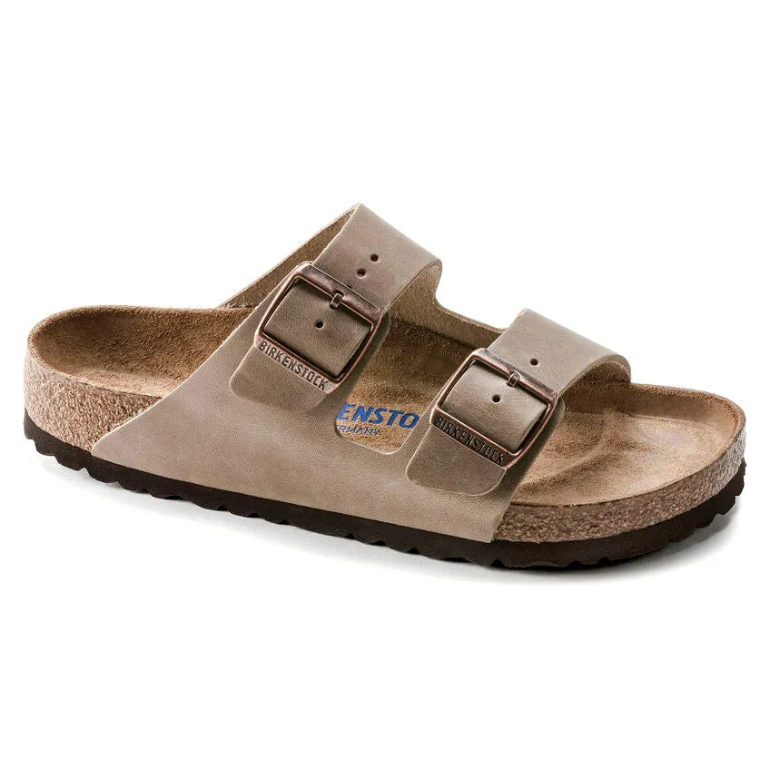 Birkenstock  Arizona Iron full grain leather soft footbed 552801 iron