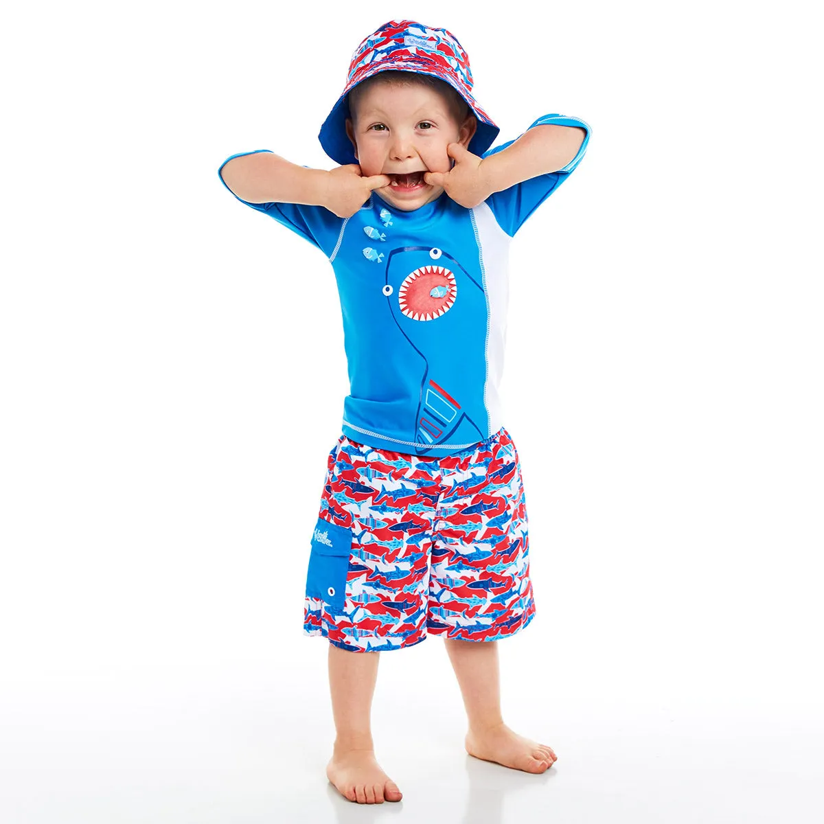 Boy's 3PC Sun & Swim Set