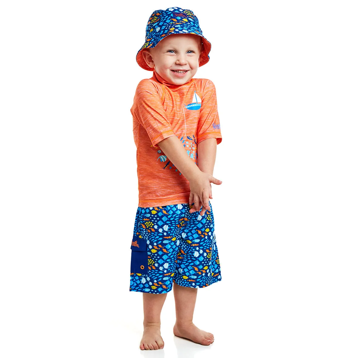 Boy's 3PC Sun & Swim Set