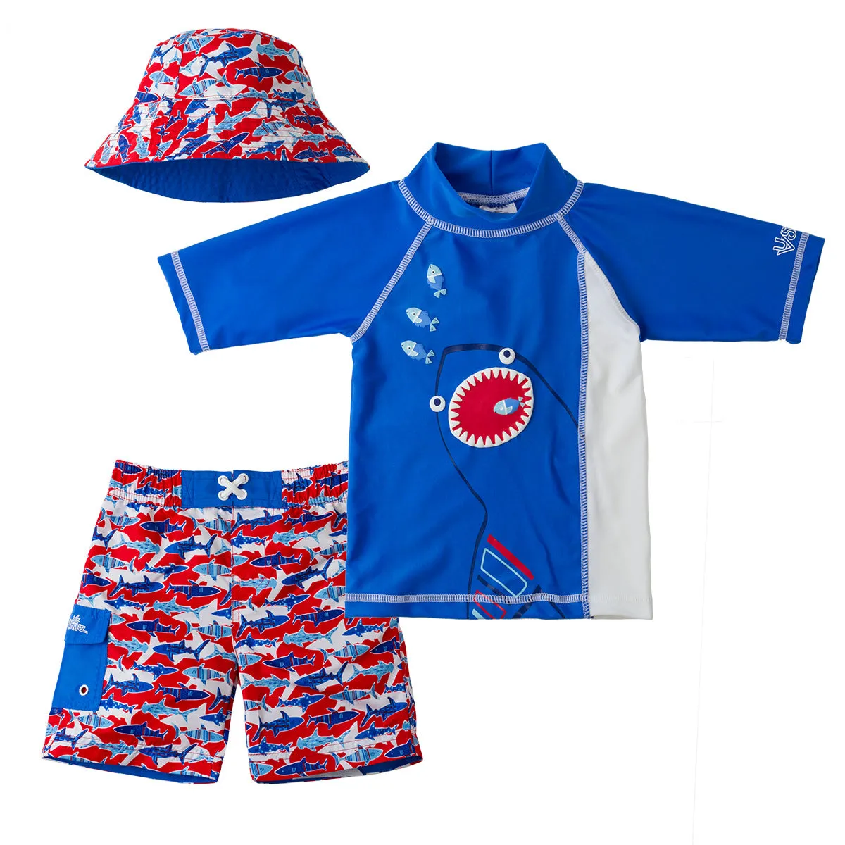 Boy's 3PC Sun & Swim Set