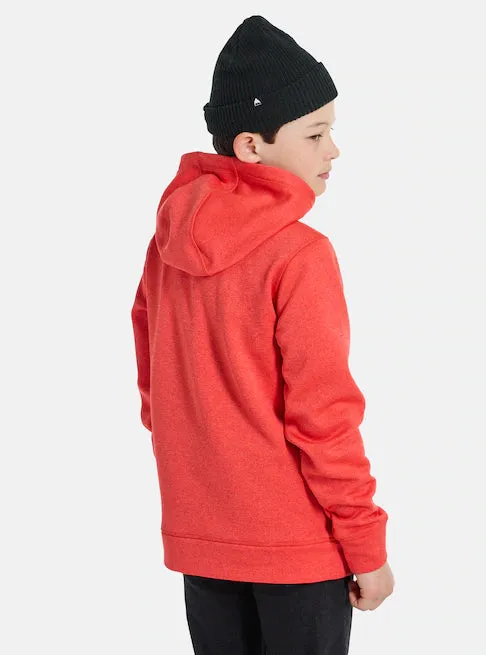 Burton Oak Pull Over Hoodie Kids 2024 Tomato Heather