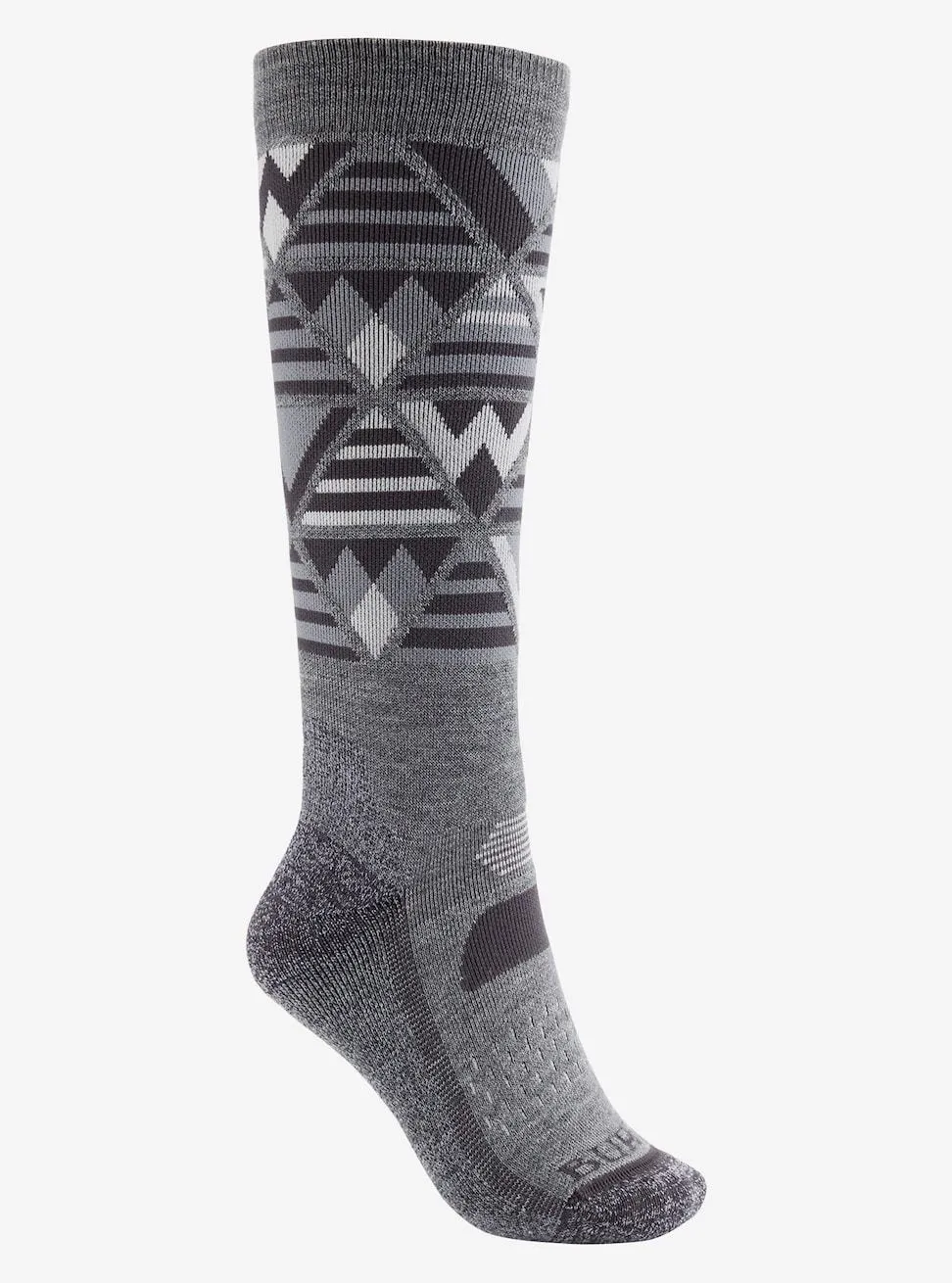 Burton Performance Midweight Socks Womens Grey Heather