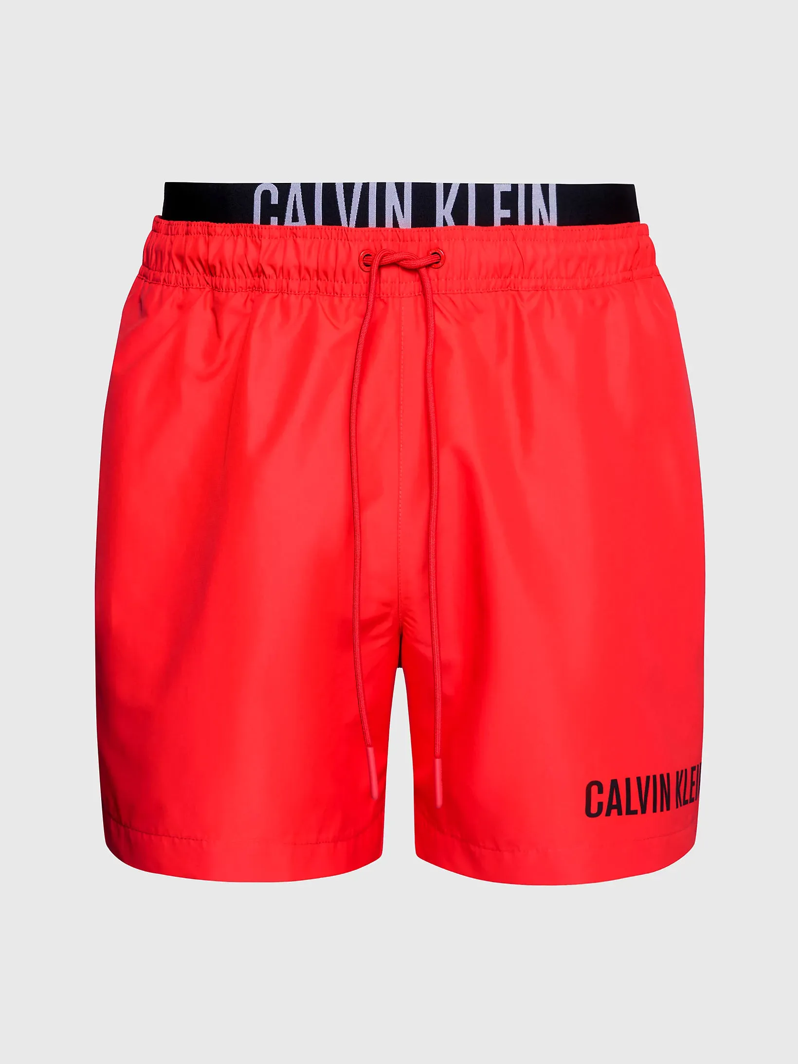 Calvin Klein Mens Double Waistband 'Intense Power' Swim Shorts