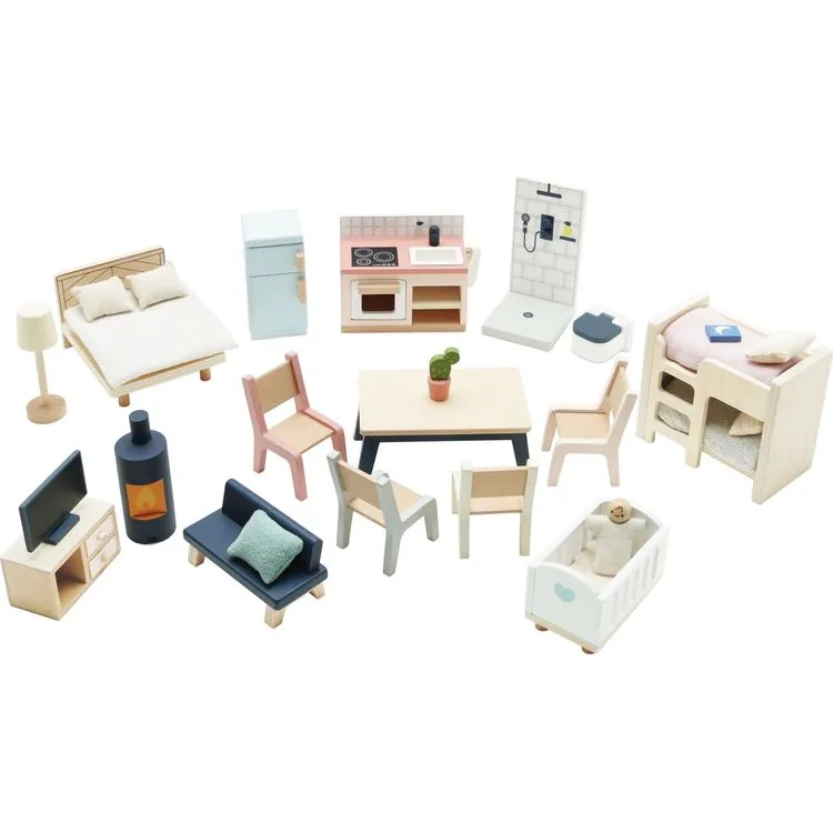 Complete Dolls house Furniture Set