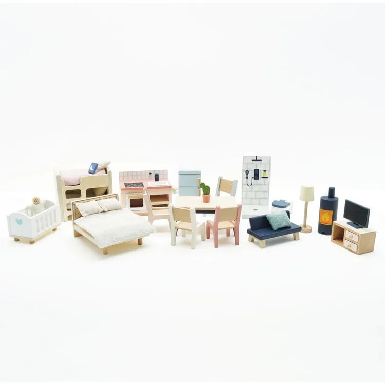 Complete Dolls house Furniture Set