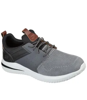 Delson 3.0 Cicada in Gray/Black by Skechers