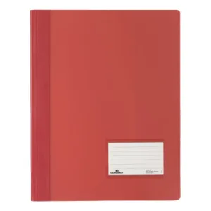 Durable Document Folder DURALUX A4, extra wide, Red