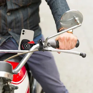 Durable Glass-Filled Nylon Phone Mount for Motorcycles & Bicycles