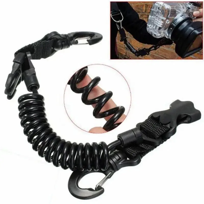 Durable Scuba Diving Camera Safety Clip (1.5m)