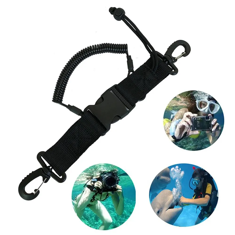 Durable Scuba Diving Camera Safety Clip (1.5m)