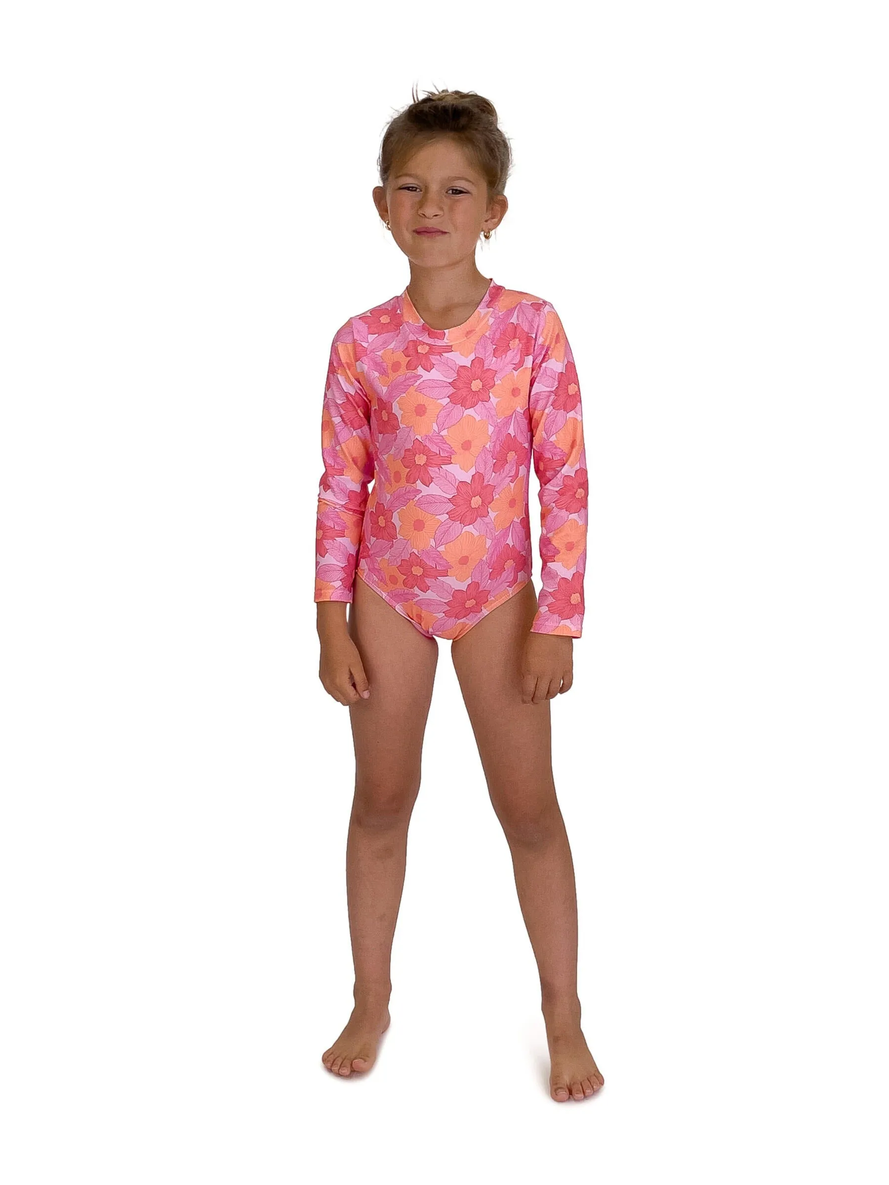 Feather 4 Arrow Wave Chaser Surf Suit - Lilac Floral