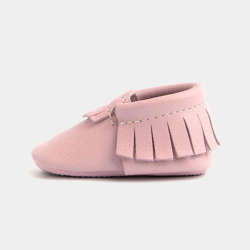 Freshly Picked | Mini Sole Moccs ~ Blush Size 5