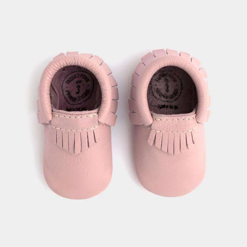 Freshly Picked | Mini Sole Moccs ~ Blush Size 5