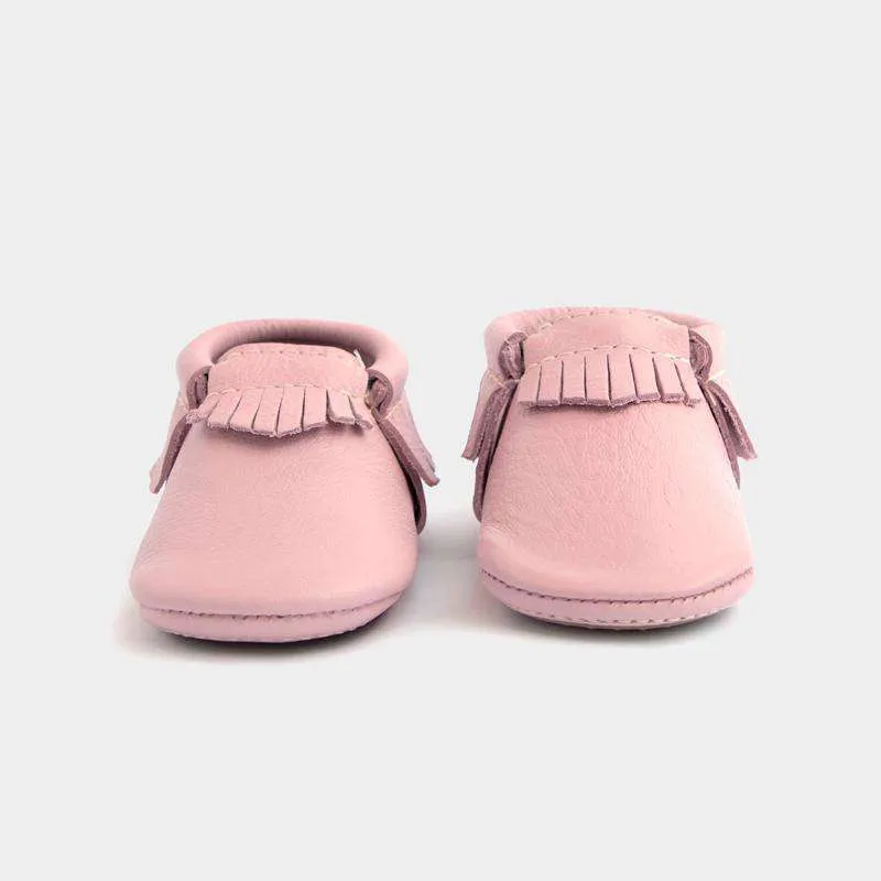 Freshly Picked | Mini Sole Moccs ~ Blush Size 5