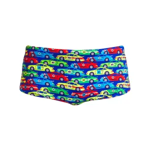 Funky Trunks Boy's Car Stacker Sidewinder Trunks