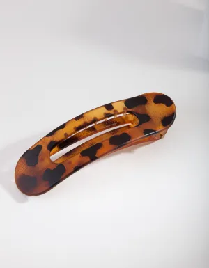 Large Acrylic Tortoiseshell Clip