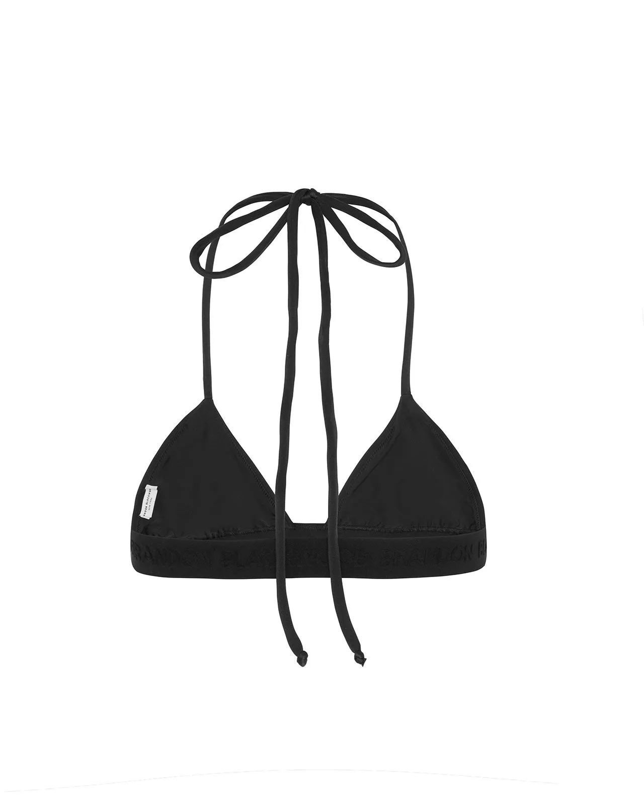 Logo Halter Bikini Top