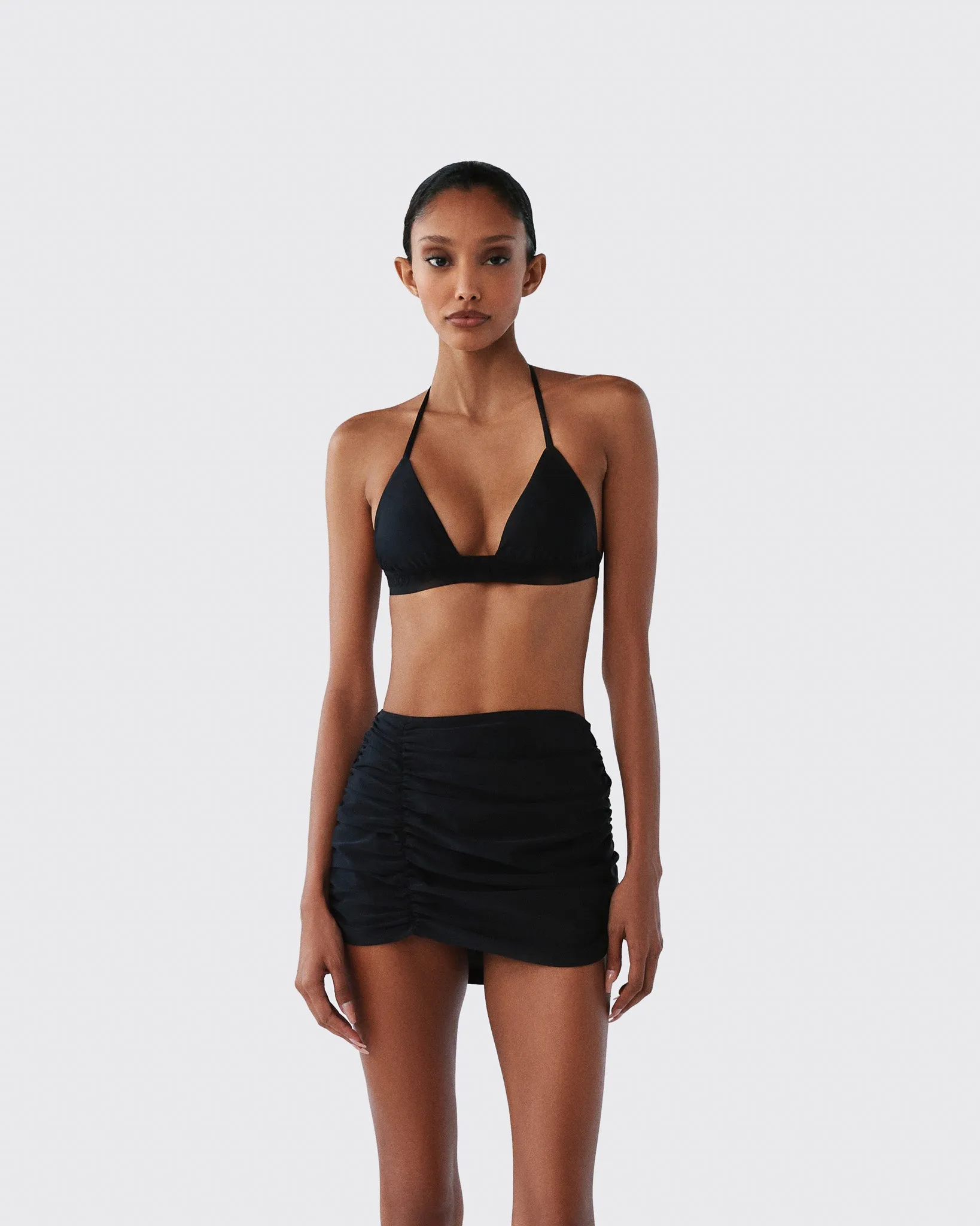 Logo Halter Bikini Top