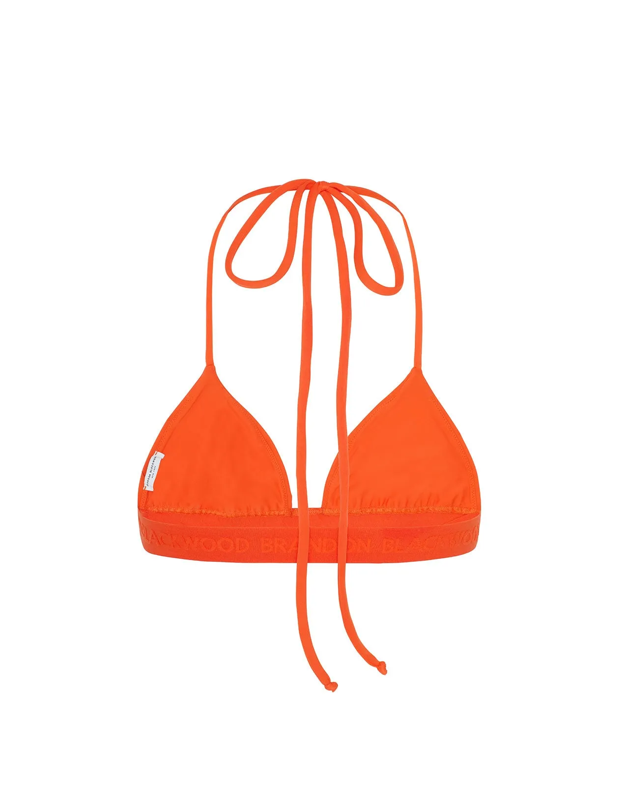 Logo Halter Bikini Top