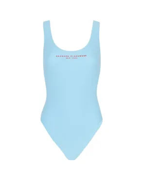 Logo One-Piece Swimsuit