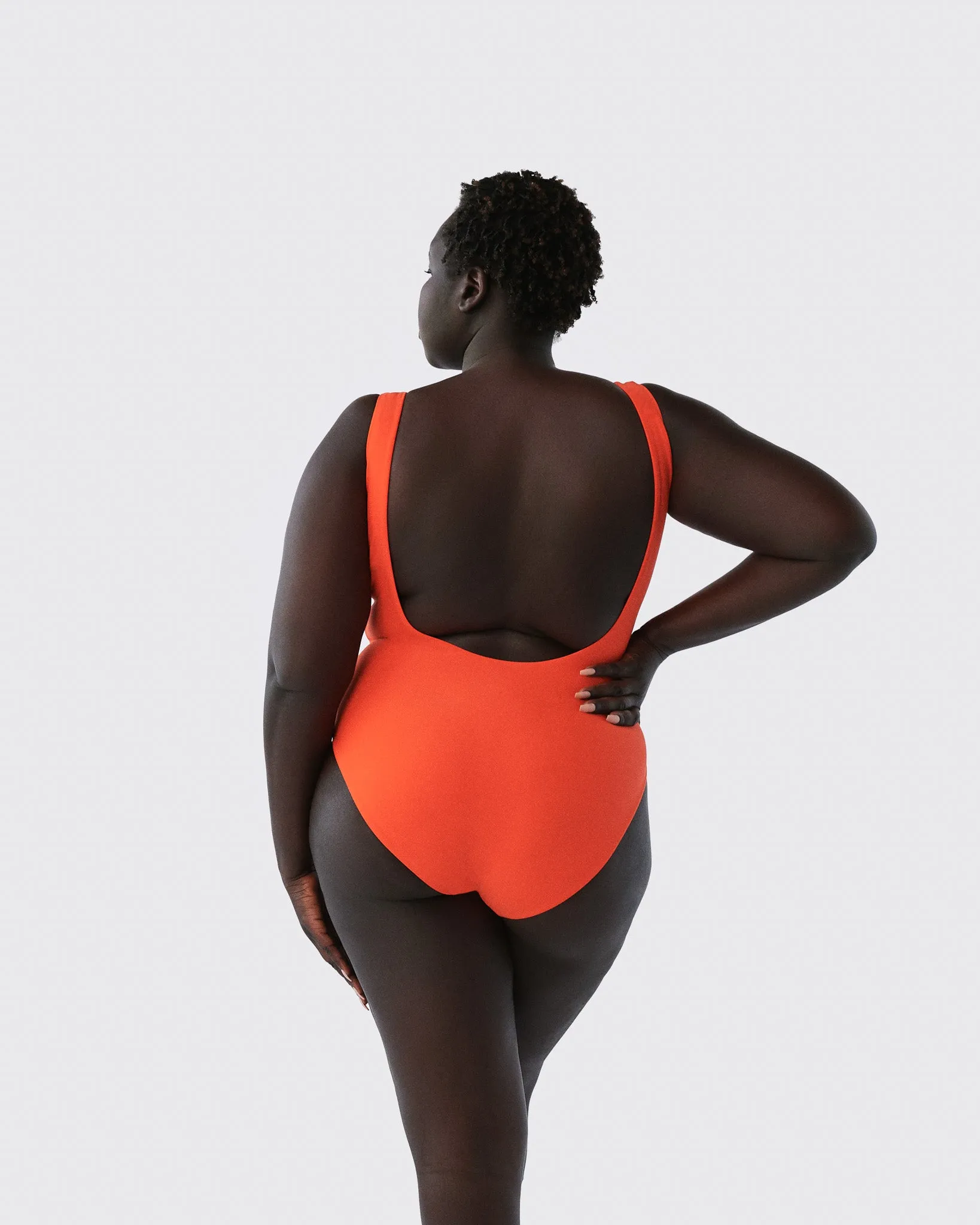 Logo One-Piece Swimsuit