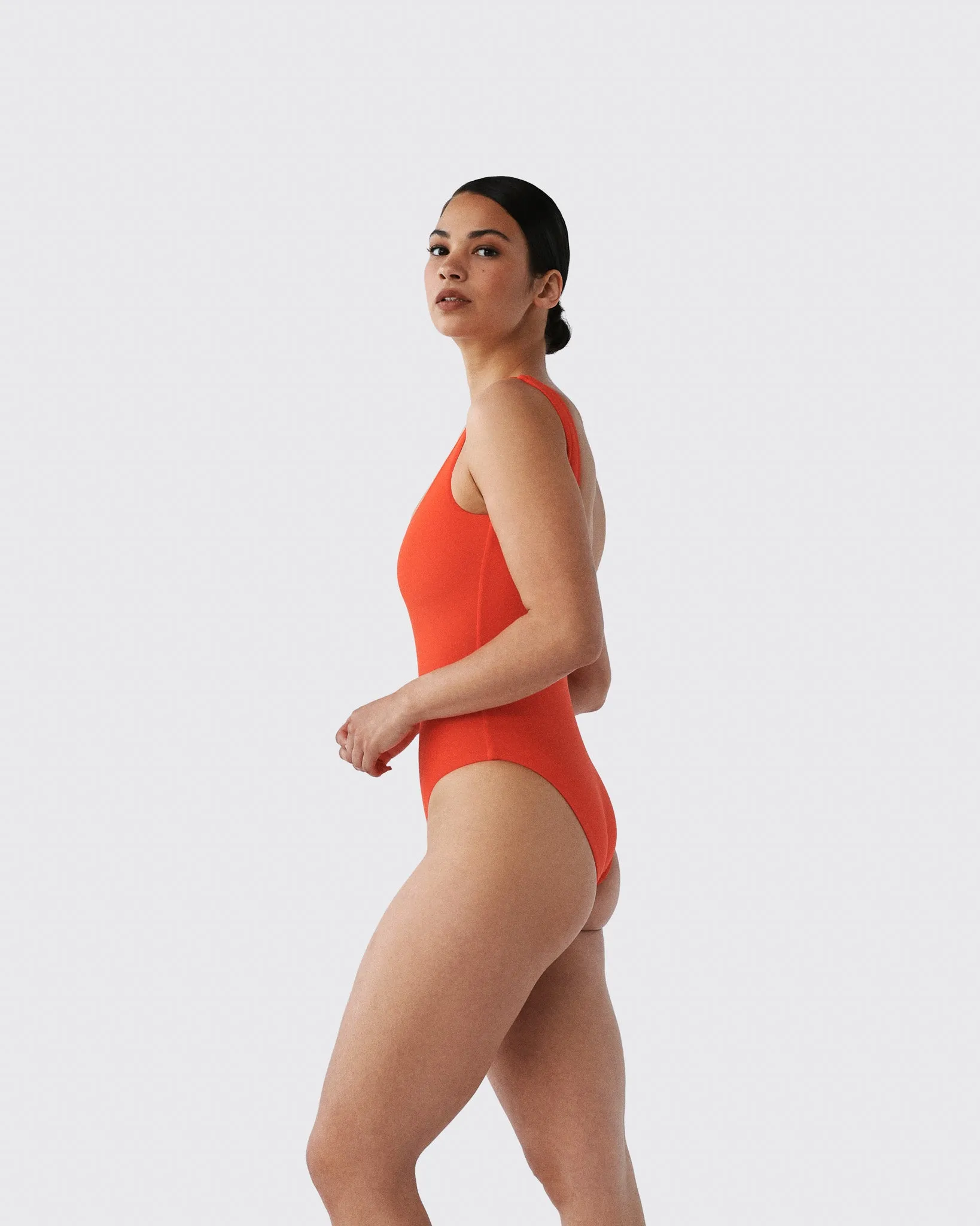 Logo One-Piece Swimsuit