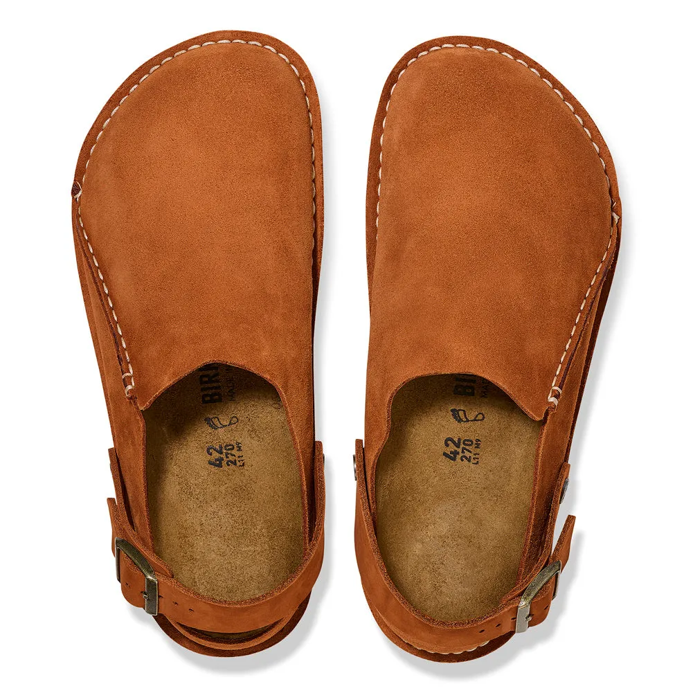 Lutry in Mink Suede Regular Width by Birkenstock