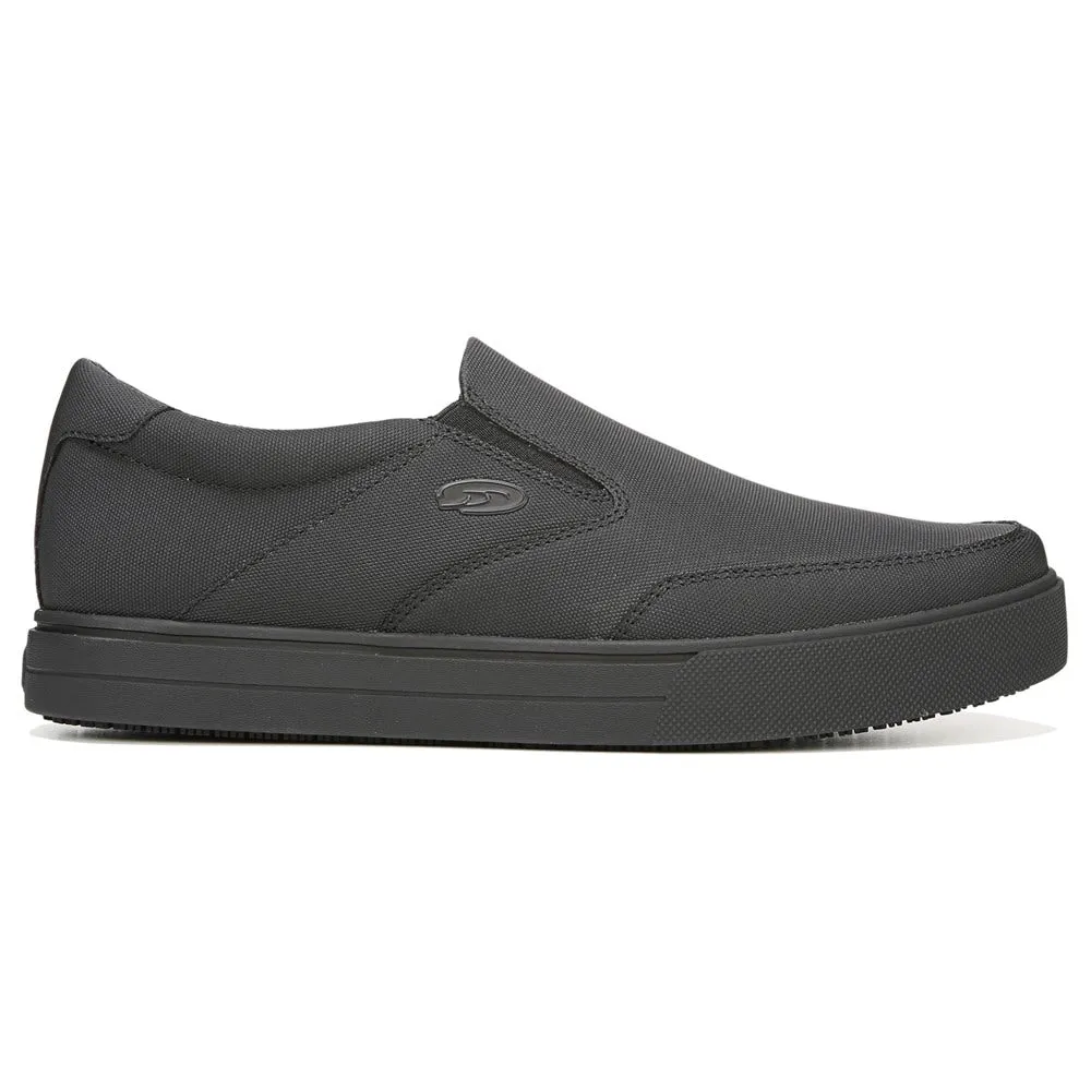 Men's non-slip slip-ons Valiant Dr. Scholl'S Work, black