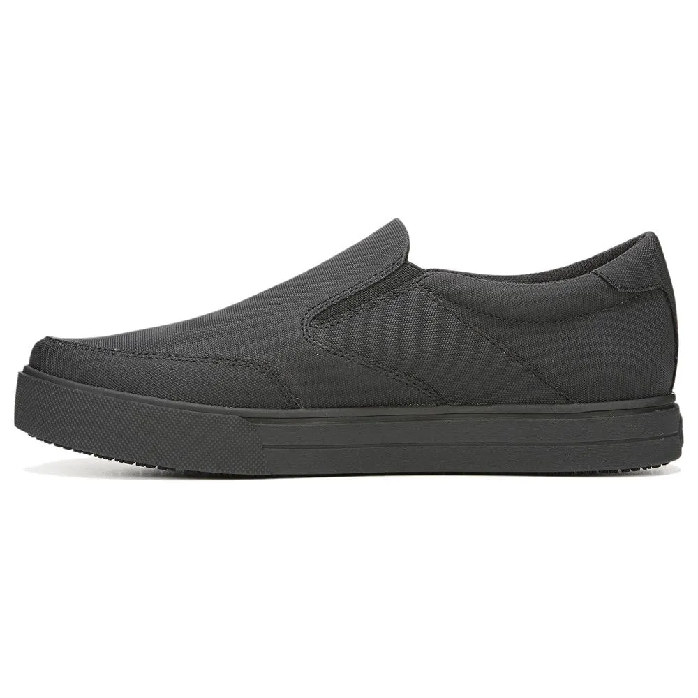 Men's non-slip slip-ons Valiant Dr. Scholl'S Work, black