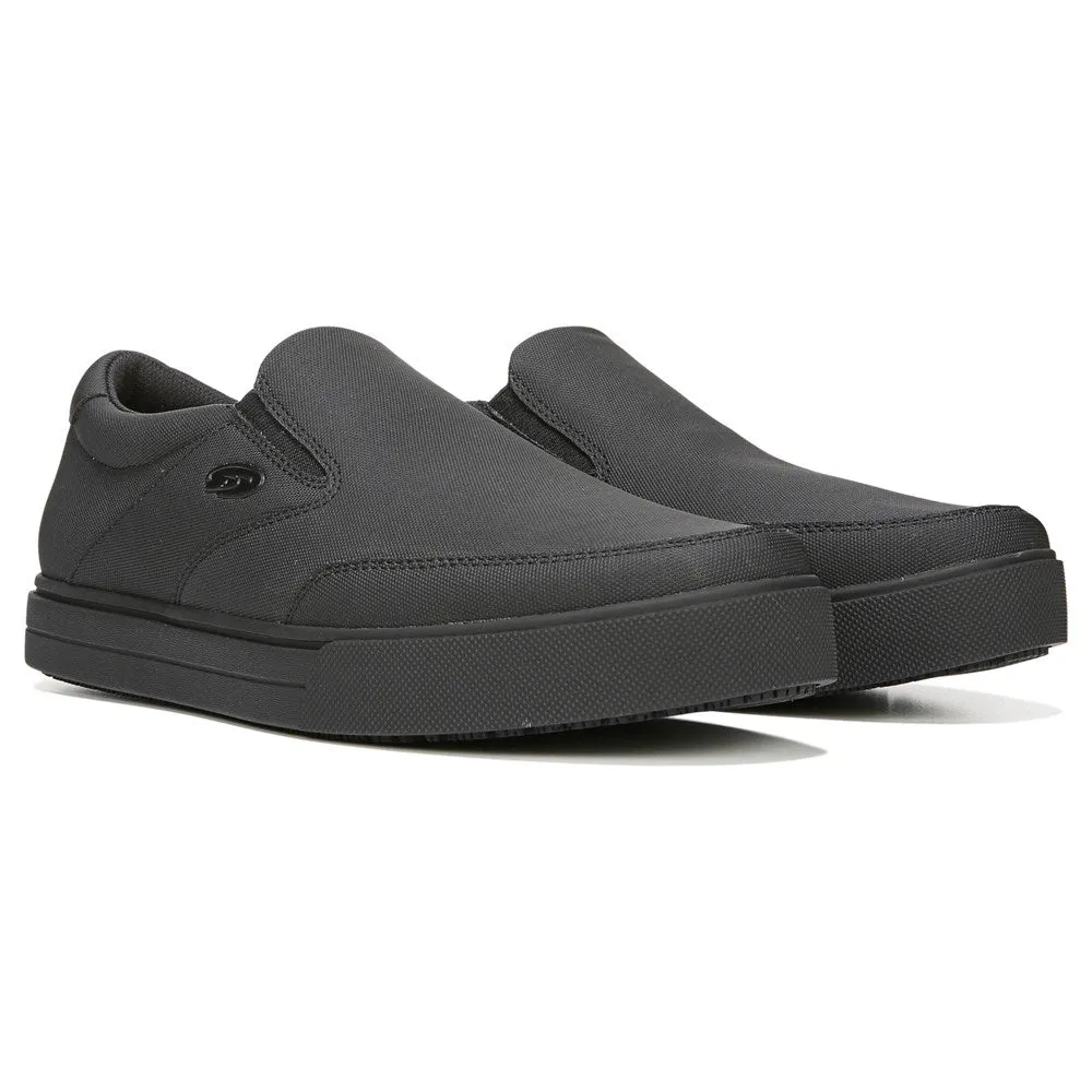 Men's non-slip slip-ons Valiant Dr. Scholl'S Work, black