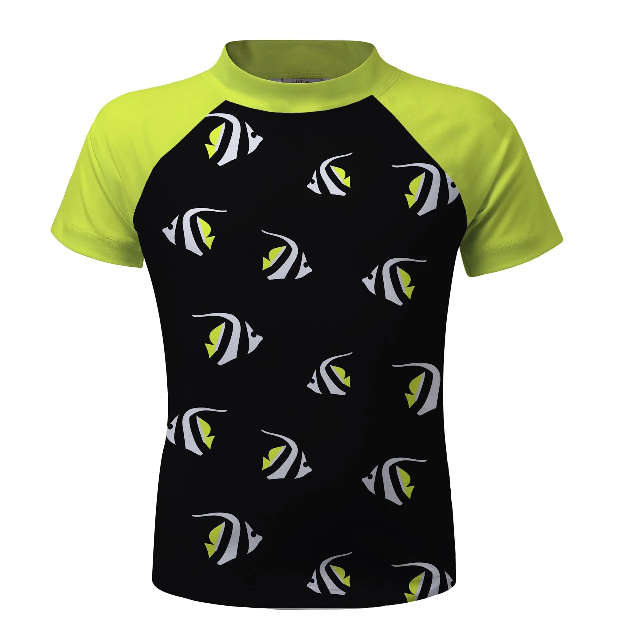 Neon Wimple Fish Short Sleeve Rashie