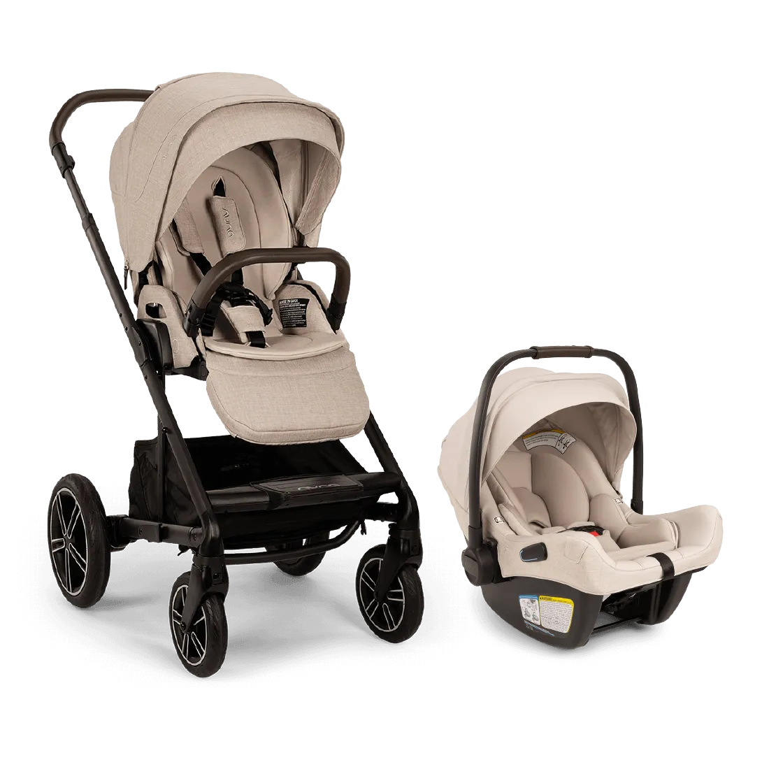 Nuna MIXX Next Stroller and Pipa Aire RX Car Seat Travel System