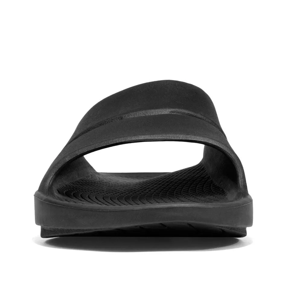 Oofos Ooahh Unisex Sliders - Black