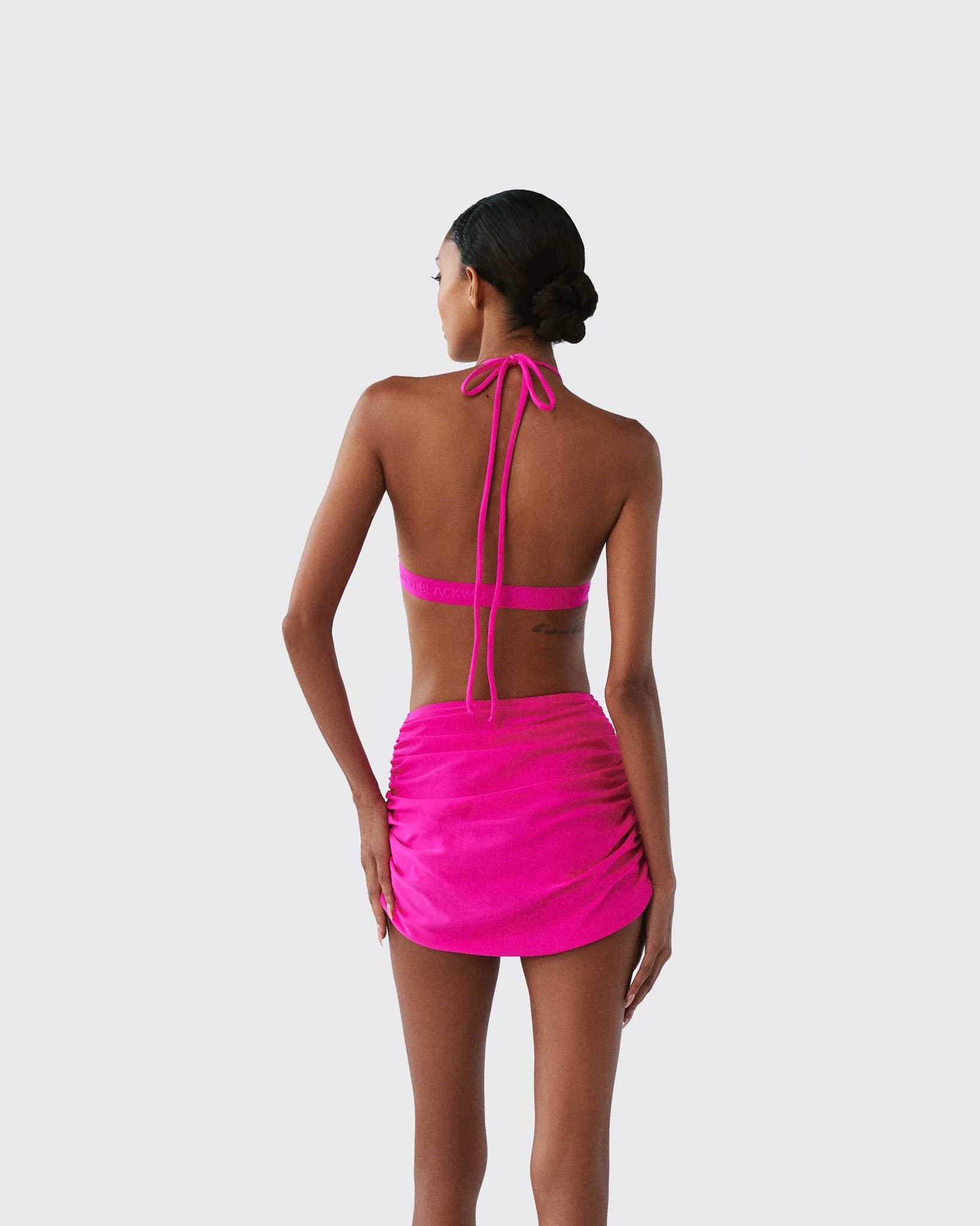 Ruched Swim Skirt