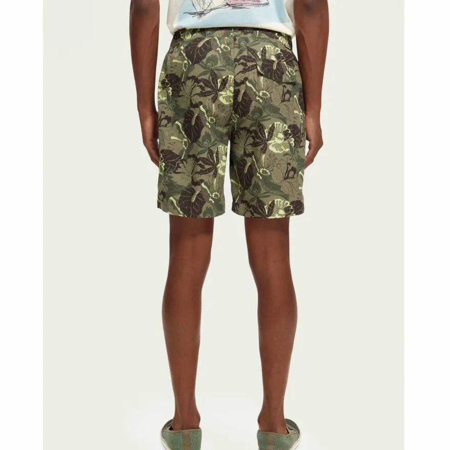 Scotch & Soda Long Length Printed Swimshort (Camo Floral Aop) 172427