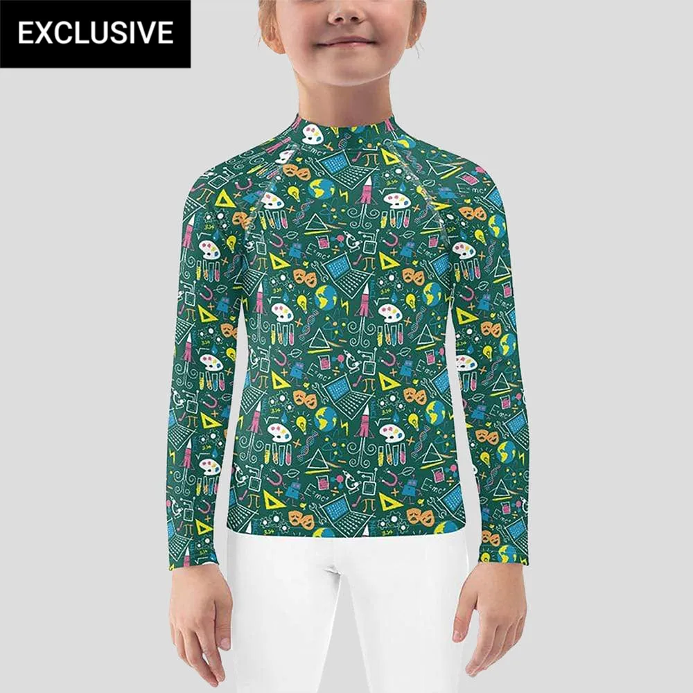 STEAM School Kids Rash Guard (POD)