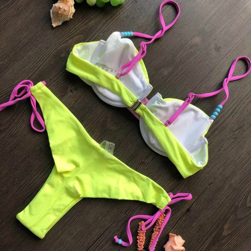 Sunset und Swim Mikro-Bikini-Set