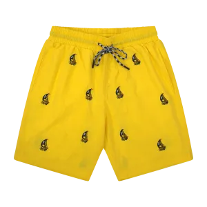 THE CLASSIC SWIM SHORTS-YELLOW