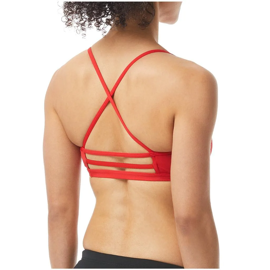 TYR Red Trinity Top