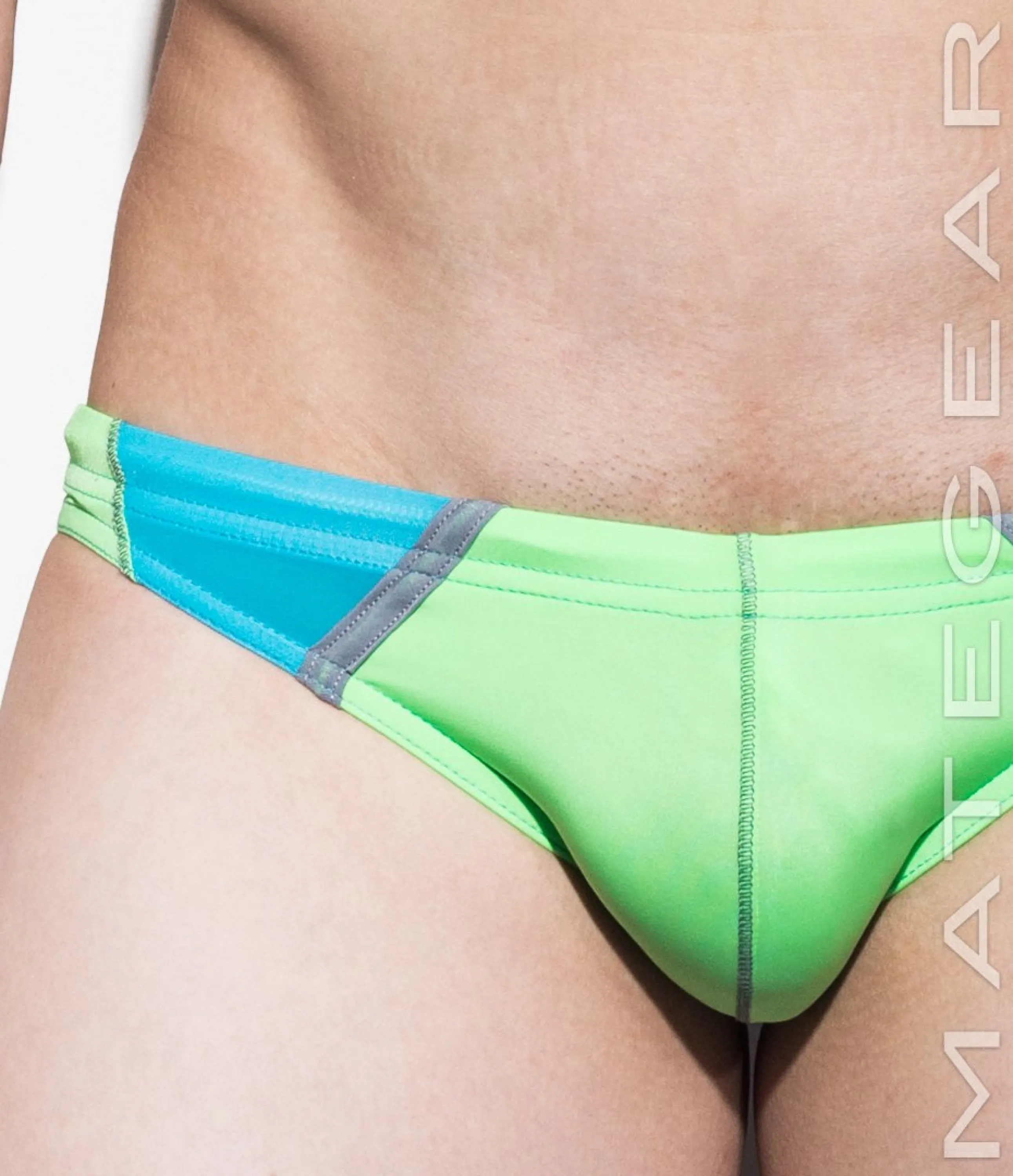 Ultra Swim Bikini - Jun Won (Flat Front / Translucent Back Panel )