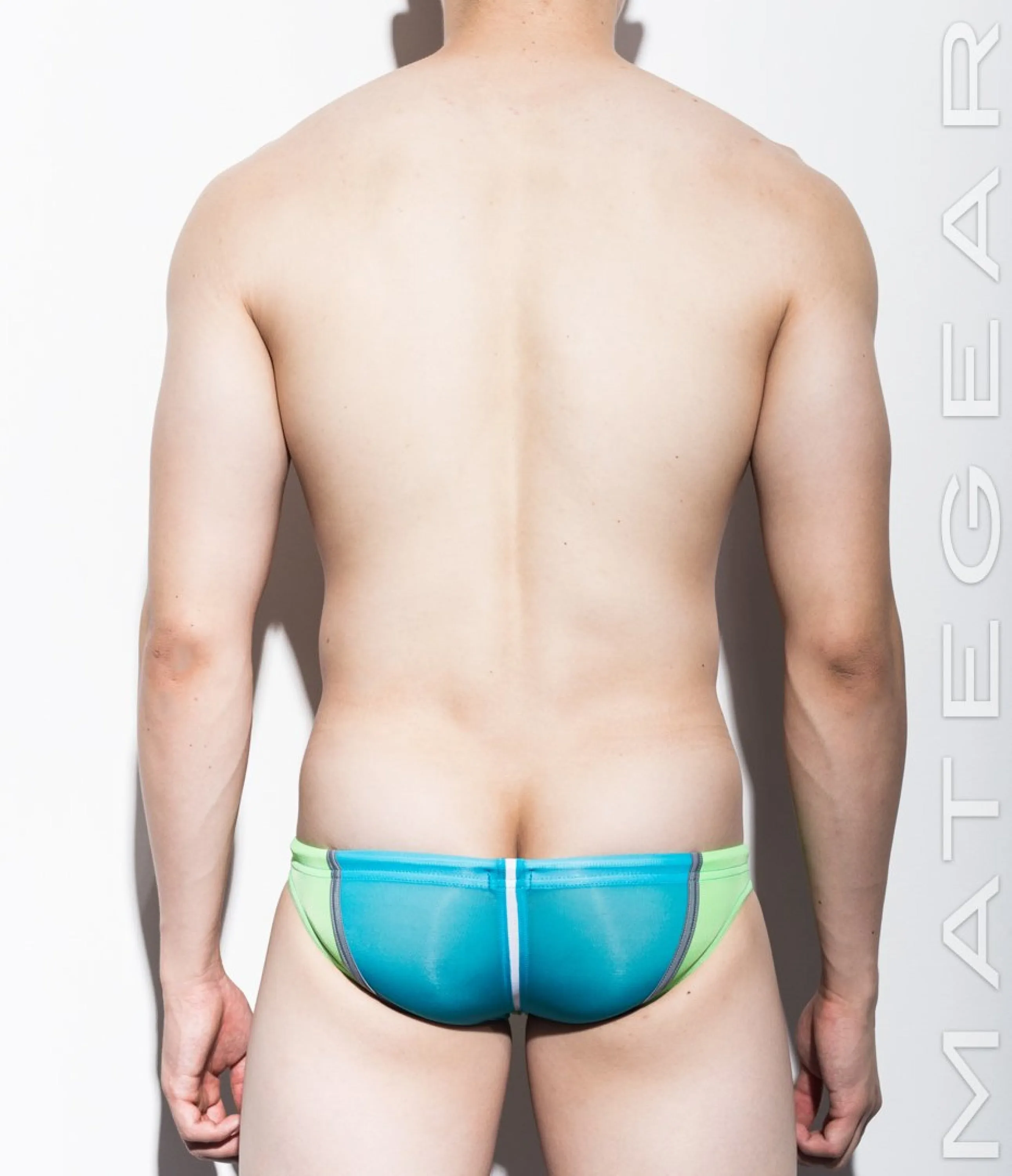 Ultra Swim Bikini - Jun Won (Flat Front / Translucent Back Panel )