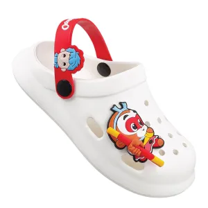 Walkaroo Kids Clogs  - WK347 White